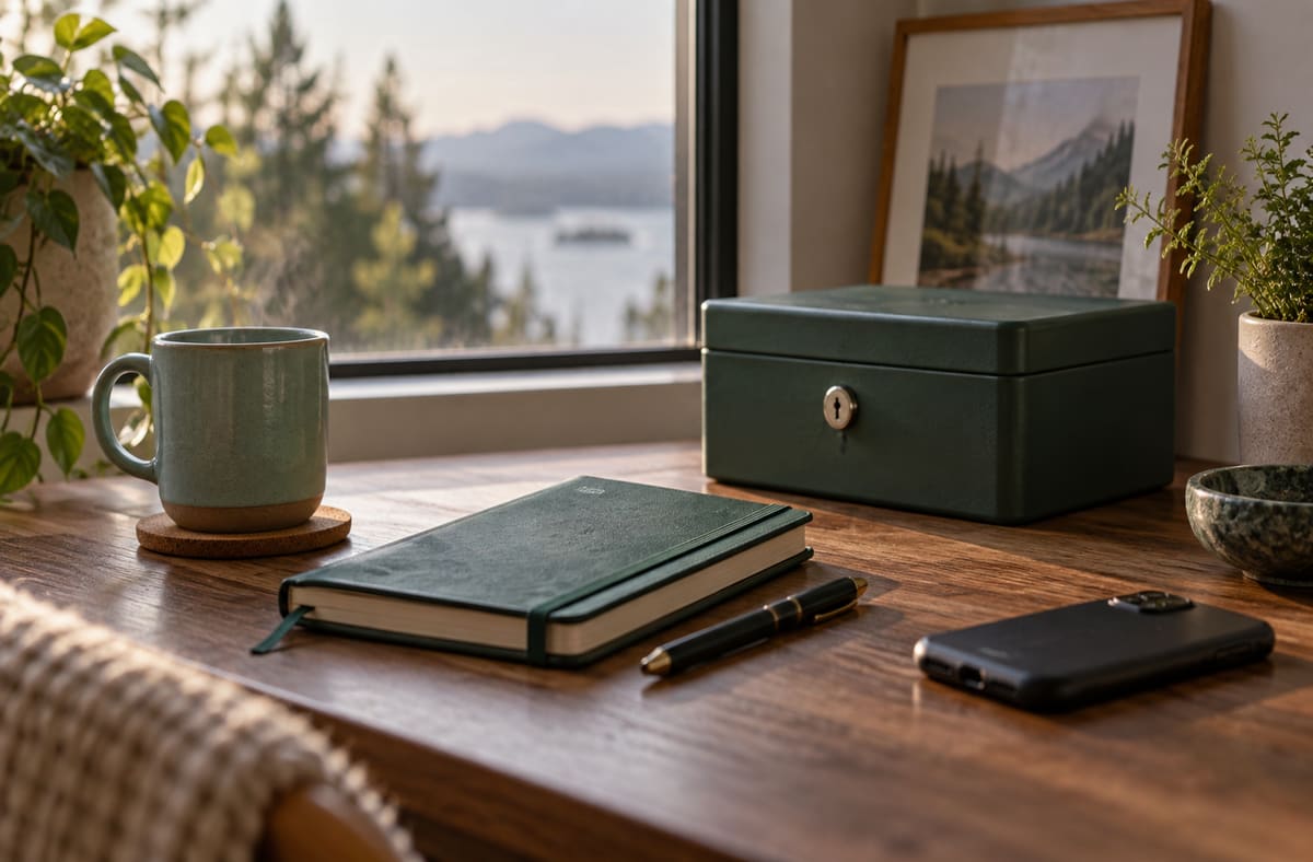 Quiet privacy workspace presents blank records for Privacy Policy